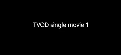 TVOD Single