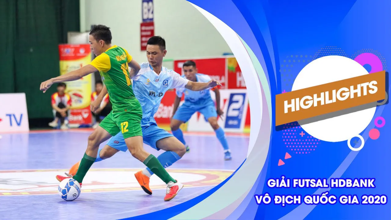 Highlights Vietfootball vs Sanna Khánh Hòa (Lượt về Futsal VĐQG 2020)