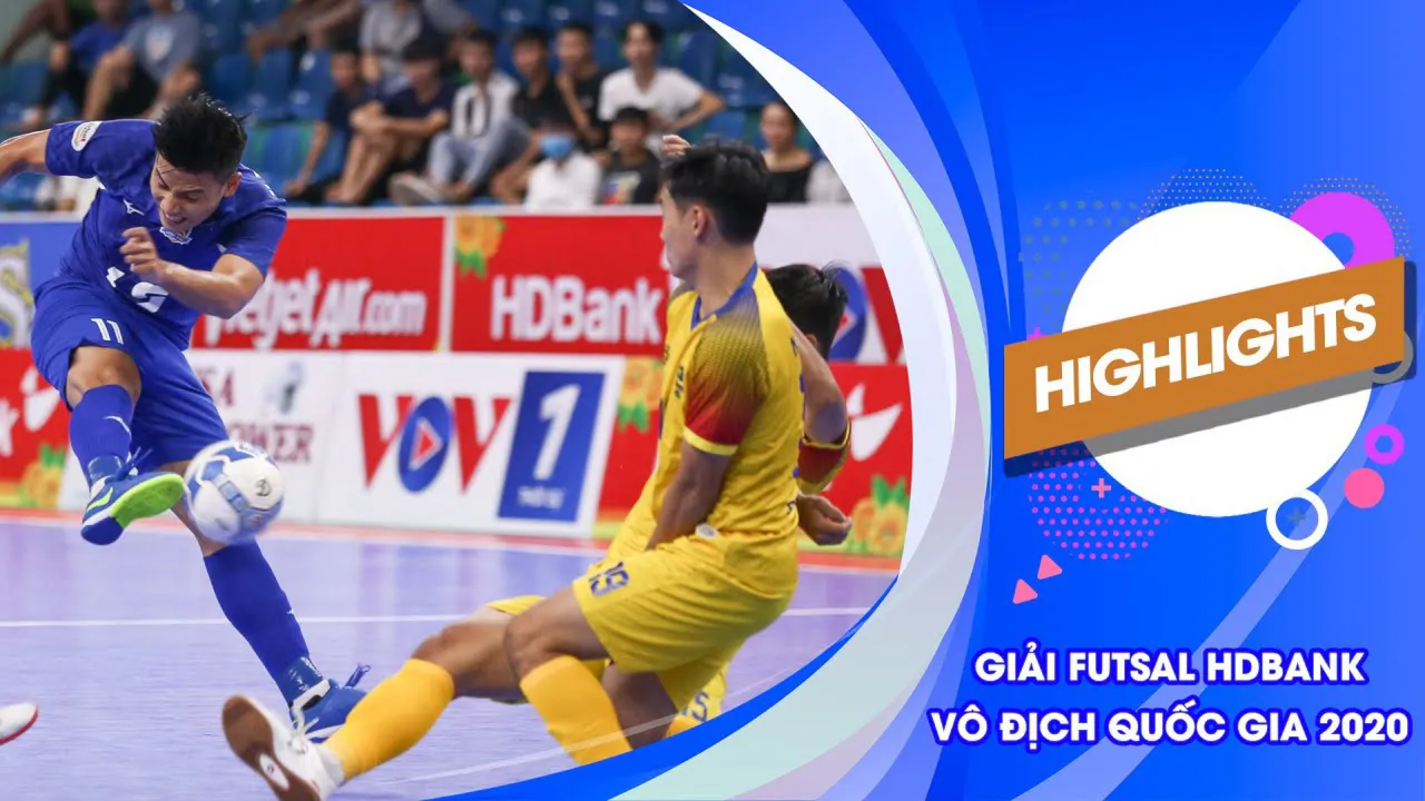 Highlights Thái Sơn Bắc vs Quảng Nam (Lượt về Futsal VĐQG 2020)