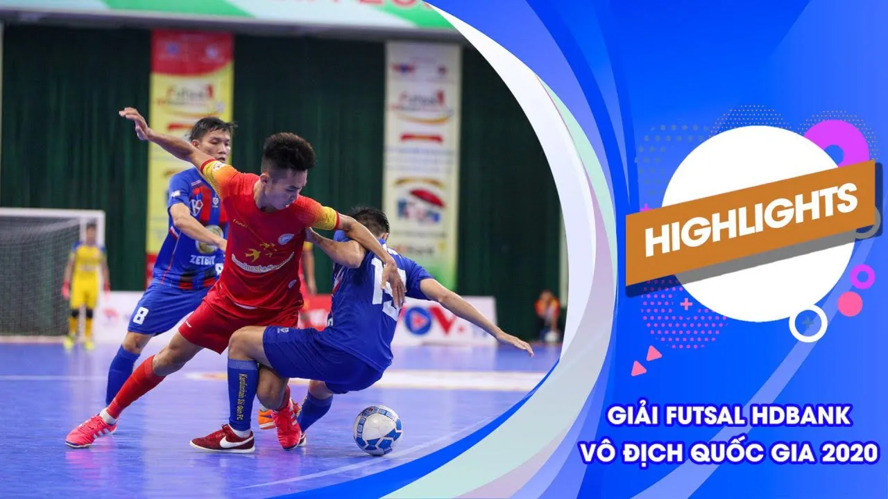 Highlights Sanatech Khánh Hòa vs Kardiachain Sài Gòn (Lượt về Futsal VĐQG 2020)
