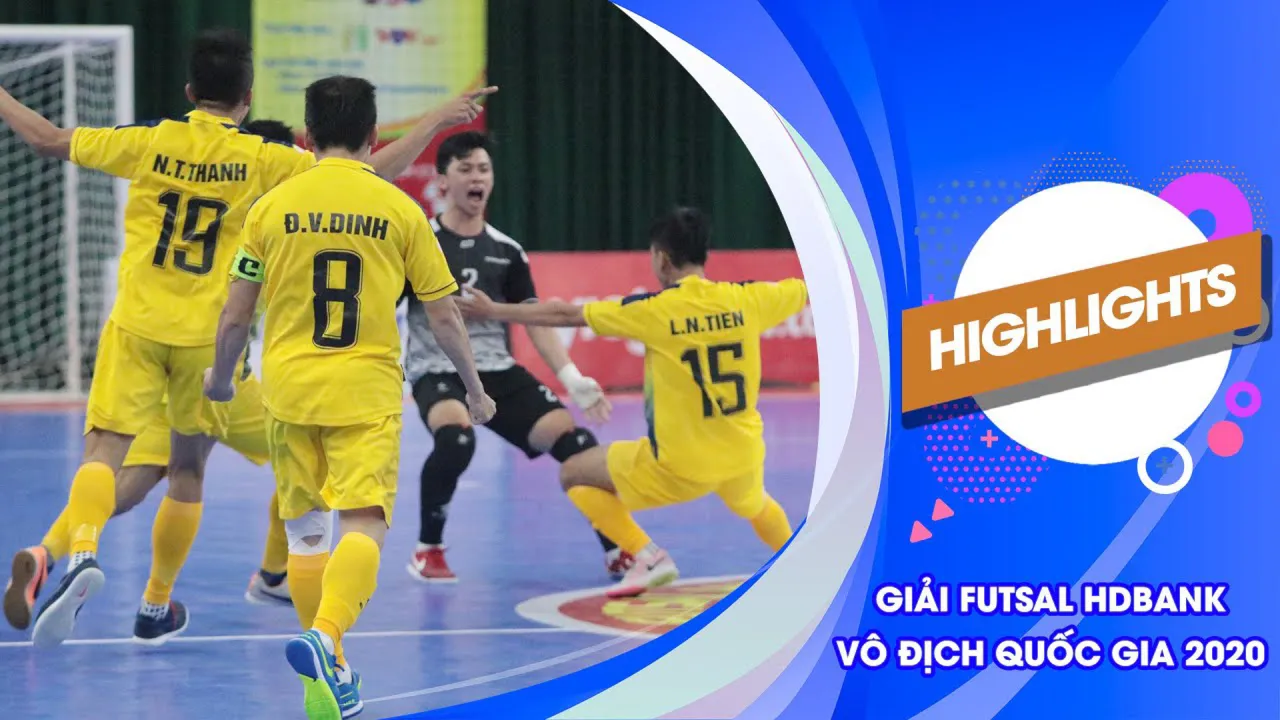 Highlights Sahako vs Sanatech Khánh Hòa (Lượt về Futsal VĐQG 2020)
