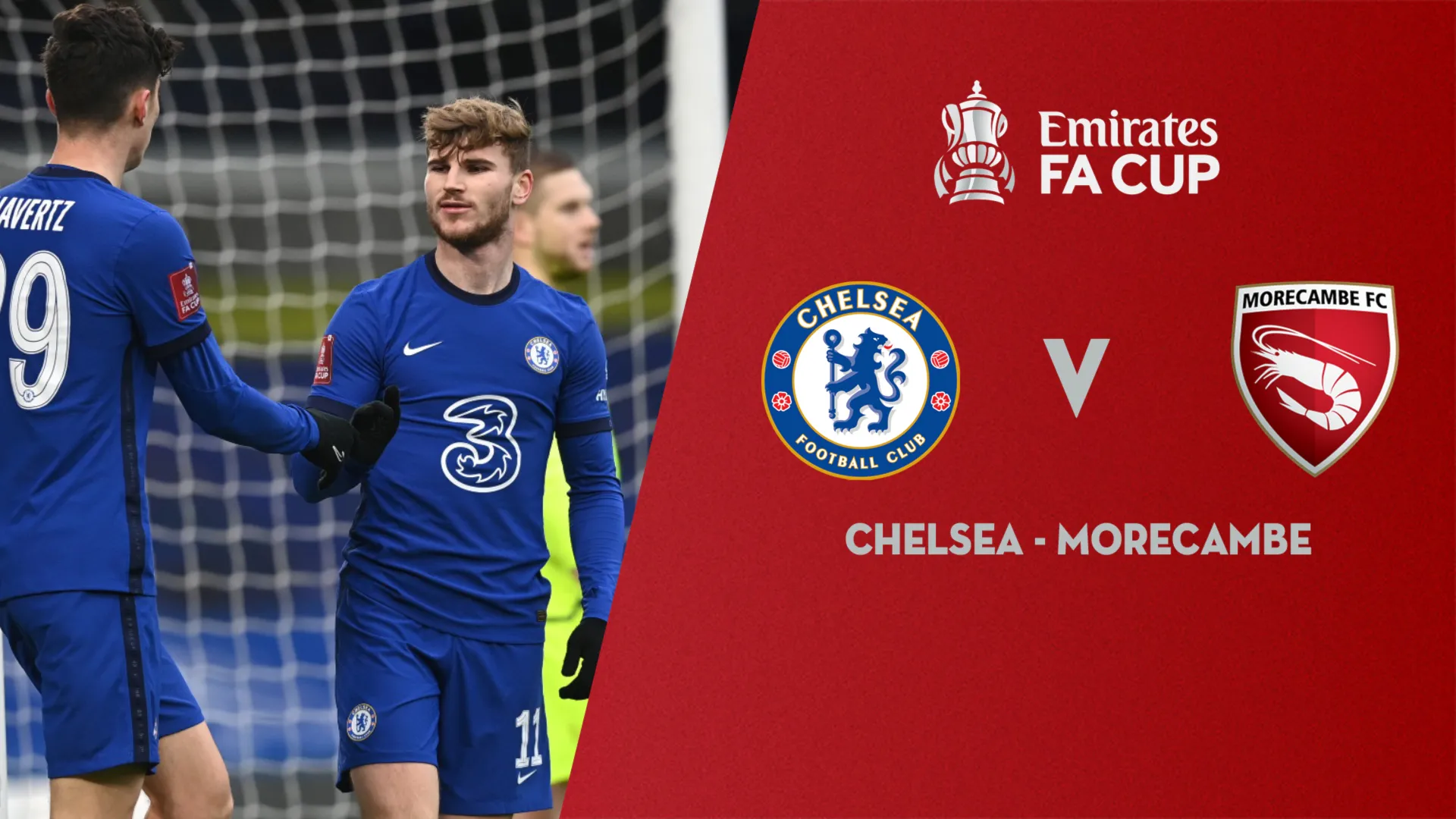 Xem lại Chelsea vs Morecambe (Vòng 3 FA Cup 2020/21)