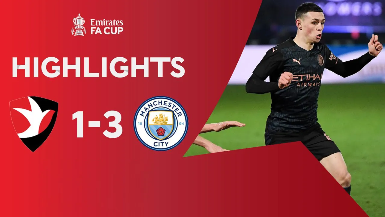 Highlights Cheltenham Town 1-3 Manchester City (Vòng 4 FA Cup 2020/21)