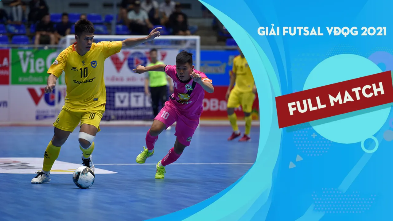 Full Match Zetbit Sài Gòn GC - Sahako (Lượt đi Futsal VĐQG 2021)