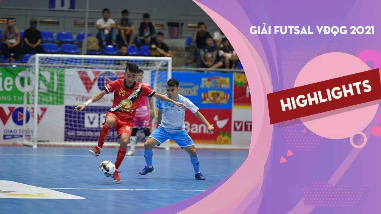 Highlights Zetbit Sài Gòn FC - Tân Hiệp Hưng (Lượt đi Futsal VĐQG 2021)