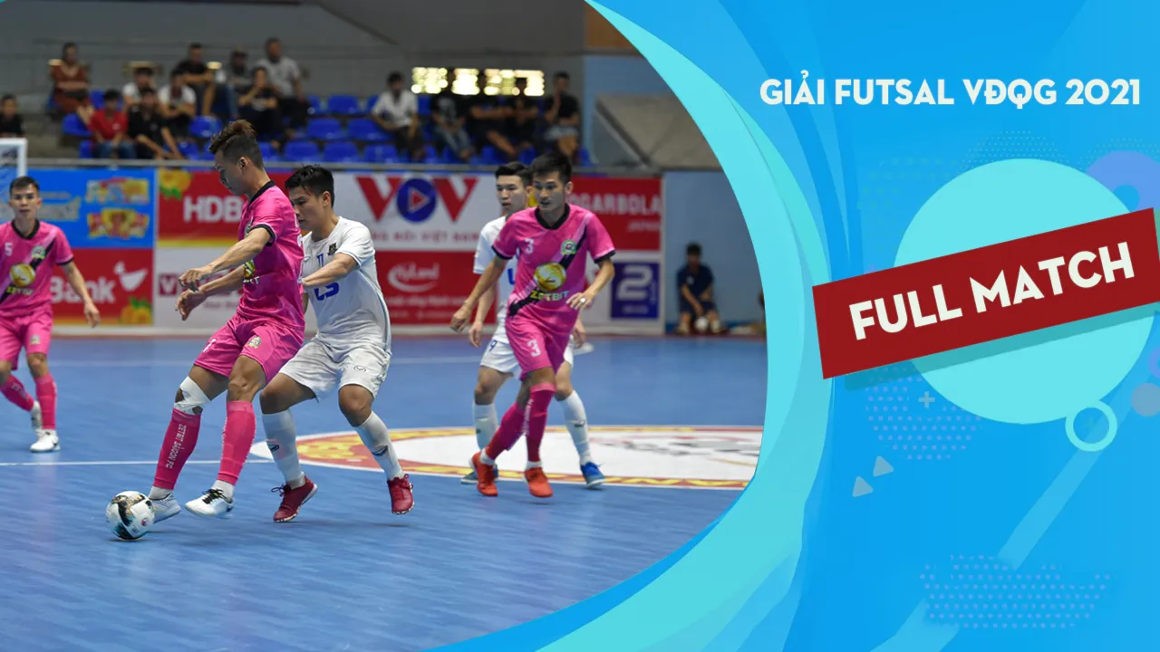 Full Match Thái Sơn Bắc - Zetbit Sài Gòn FC (Lượt đi Futsal VĐQG 2021)