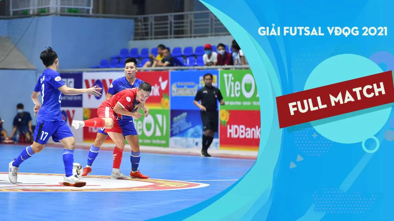 Full Match Thái Sơn Nam - Đà Nẵng (Lượt đi Futsal VĐQG 2021)