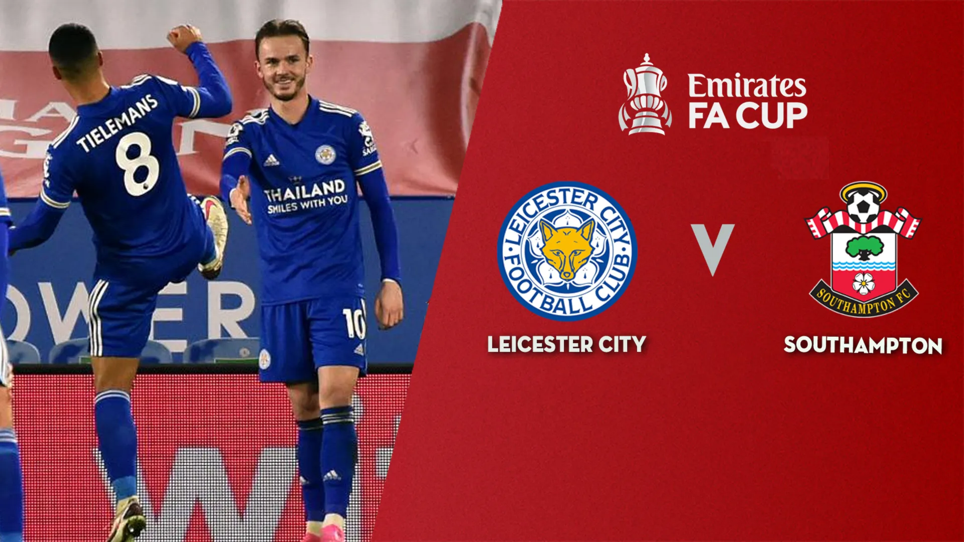 Full Match Bán Kết FA Cup 2020/2021: Leicester City - Southampton