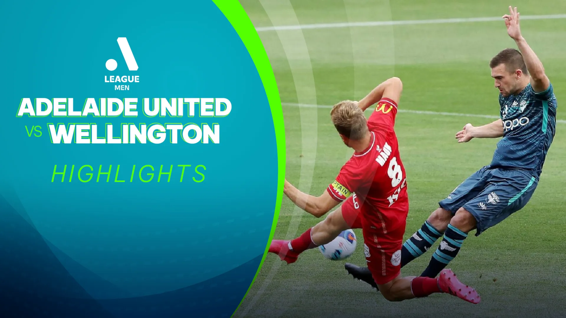 Highlights Adelaide United - Wellington (Vòng 7 - Giải VĐQG Úc 2021/22)