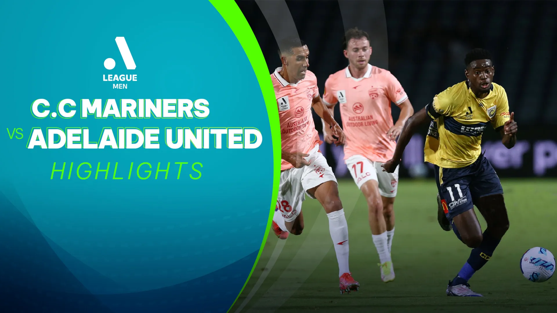 Highlights C.C Mariners - Adelaide United (Vòng 20 - Giải VĐQG Úc 2021/22)