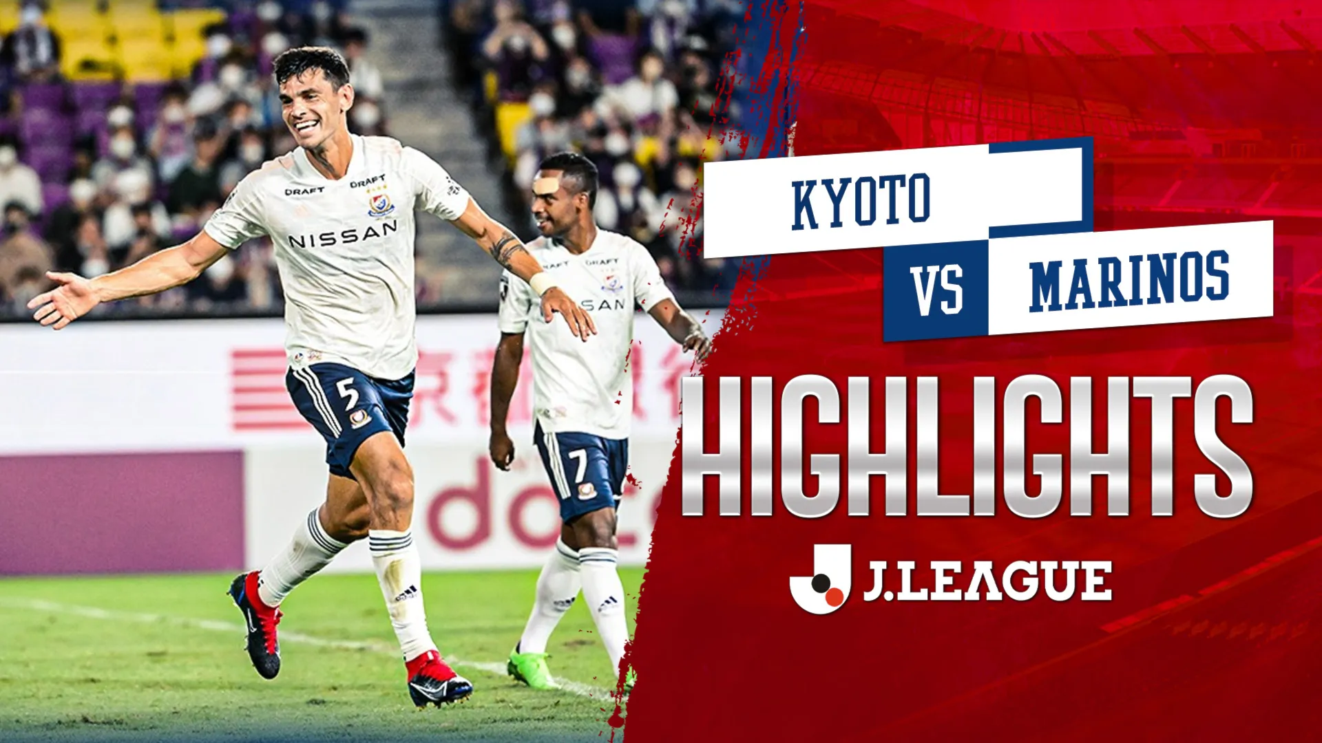 Highlights Kyoto - Marinos (Vòng 26 - VĐQG Nhật Bản 2022)