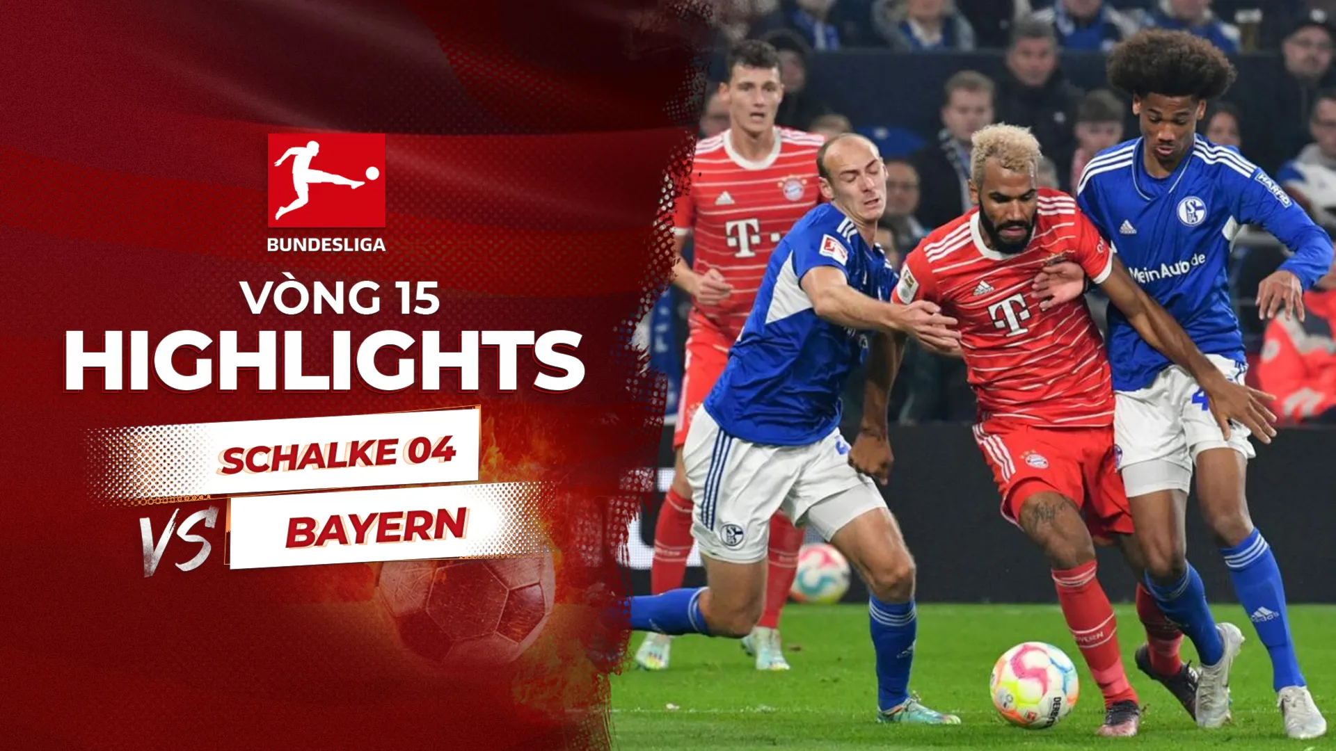 Highlights Schalke 04 - Bayern Munich (Vòng 15 - Giải VĐQG Đức 2022/23)