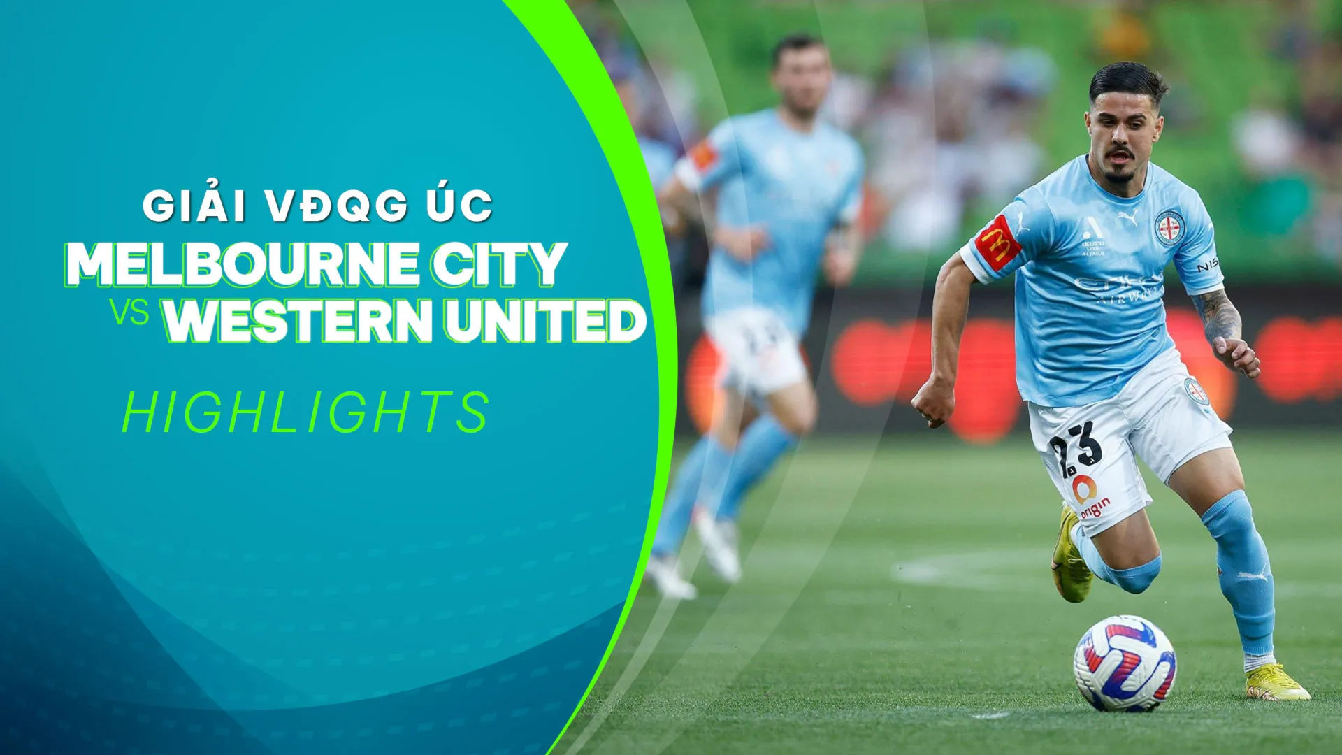 Highlights Melbourne City FC - Western United FC (Vòng 11 - Giải VĐQG Úc 2022/23)