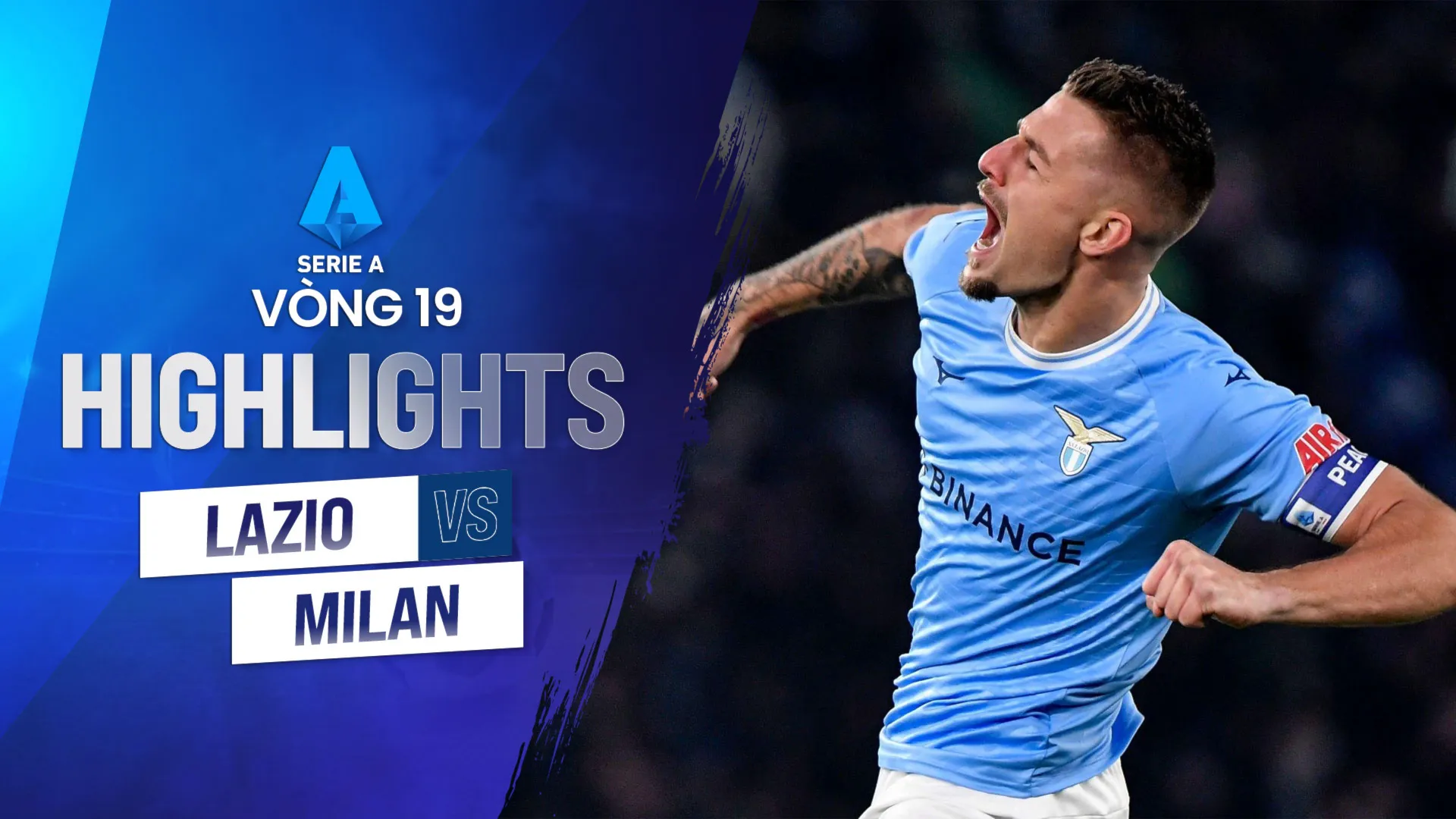 Highlights Lazio - Milan (Vòng 19 - Giải VĐQG Ý 2022/23)