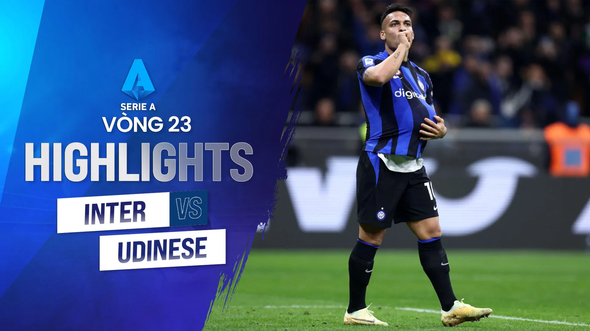 Highlights Inter Milan - Udinese (Vòng 23 - Giải VĐQG Ý 2022/23)