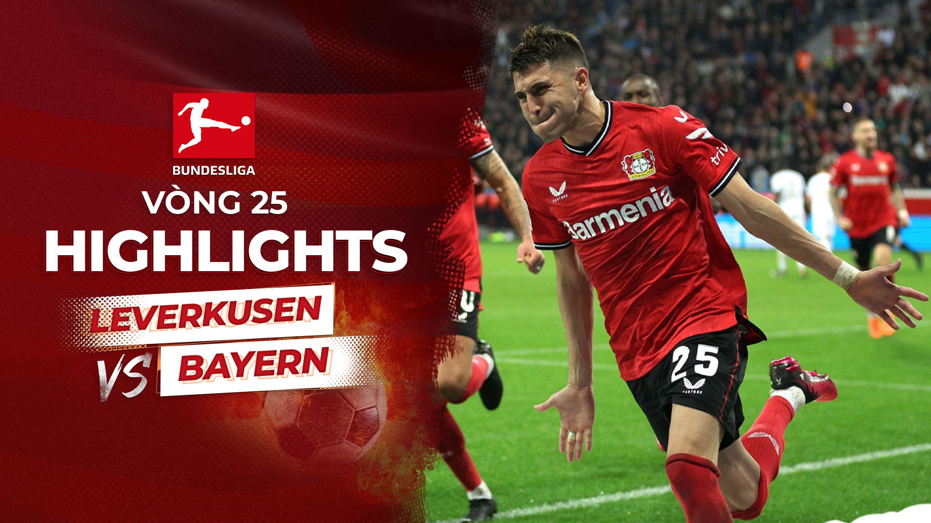 Highlights Bayer Leverkusen Bayern München Vòng 25 Giải VĐqg Đức 202223 Vieon 1277