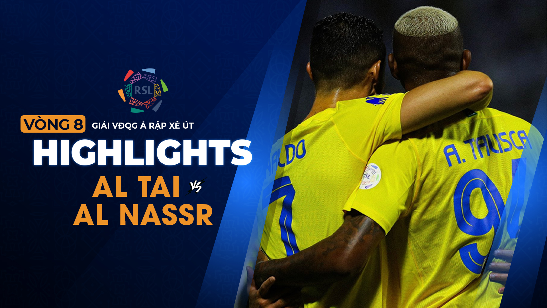 Highlights Al Tai Al Nassr Vòng 8 Giải VĐqg Ả Rập Xê Út 2023 24