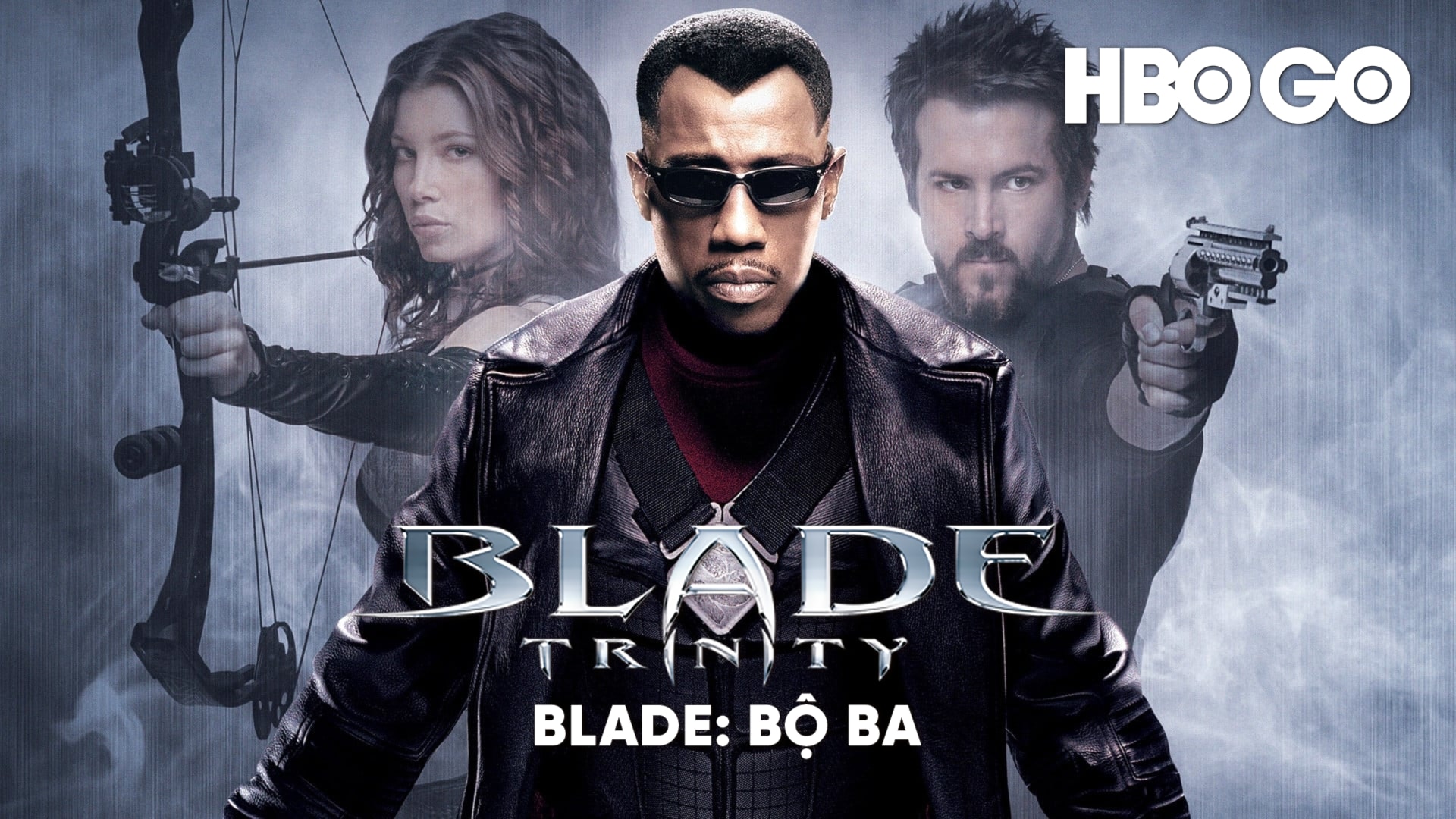 Blade ready to take on the vampire world.