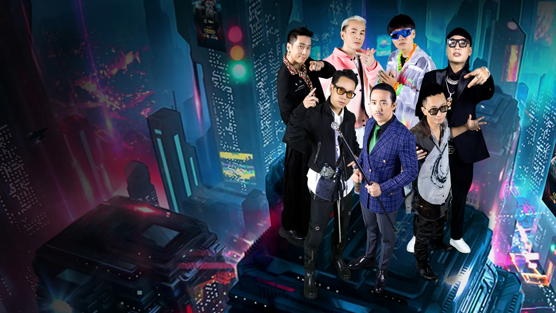 Rap Việt - Mùa 2 Rap Việt - Mùa 2 - 01 - Trấn Thành – Touliver – LK – Justatee – Binz – Rhymastic – Karik – Wowy