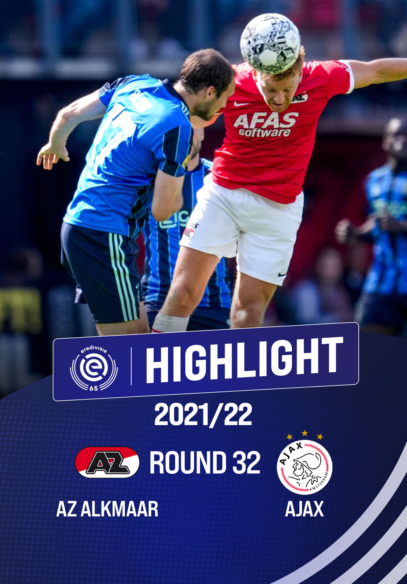 Highlights AZ Alkmaar vs Ajax (Vòng 32 - Giải VĐQG Hà Lan 2021/22) | VieON 