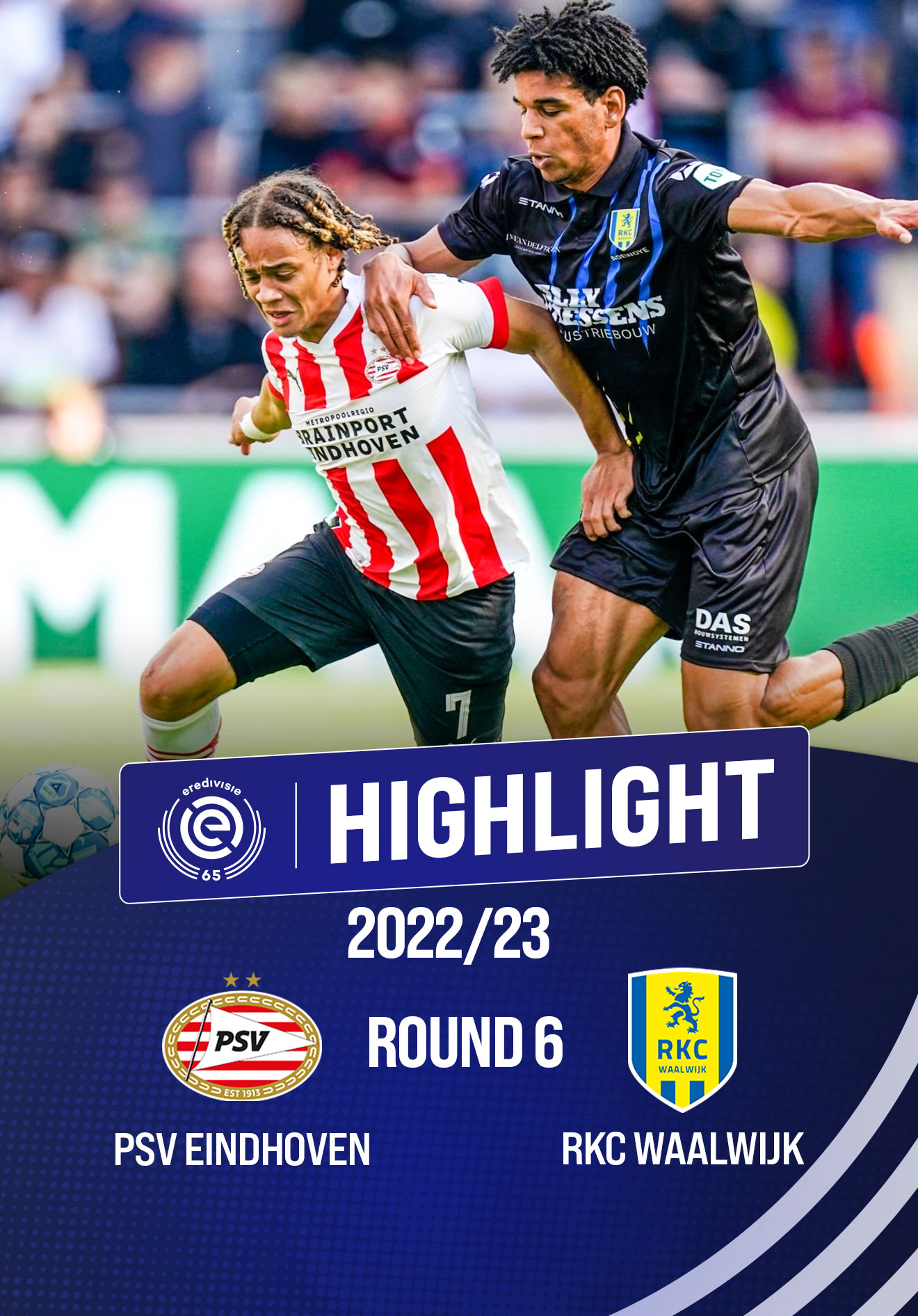 Highlights PSV Eindhoven - RKC Waalwijk (Vòng 6 - VĐQG Hà Lan 2022/23 ...