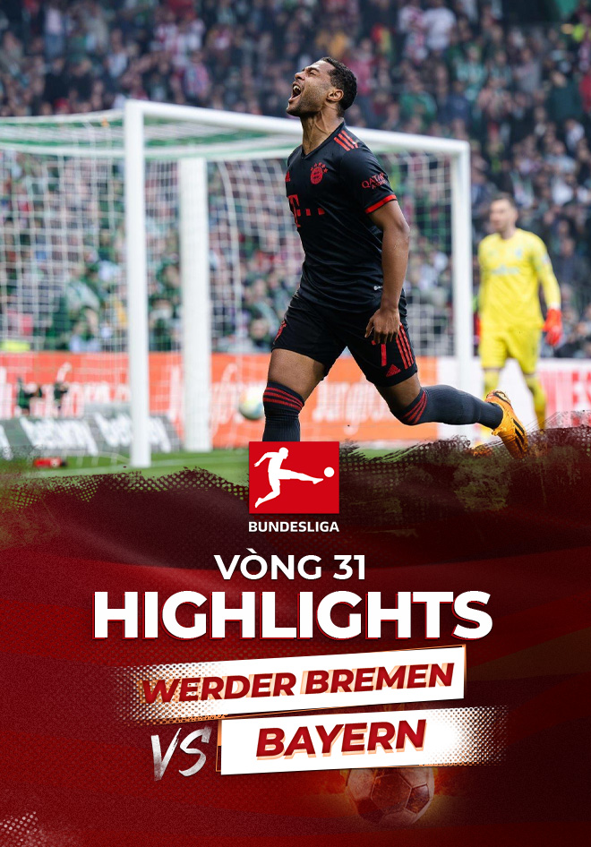 Highlights Werder Bremen Bayern Munich Vòng 31 Giải VĐqg Đức 202223 Vieon 0517