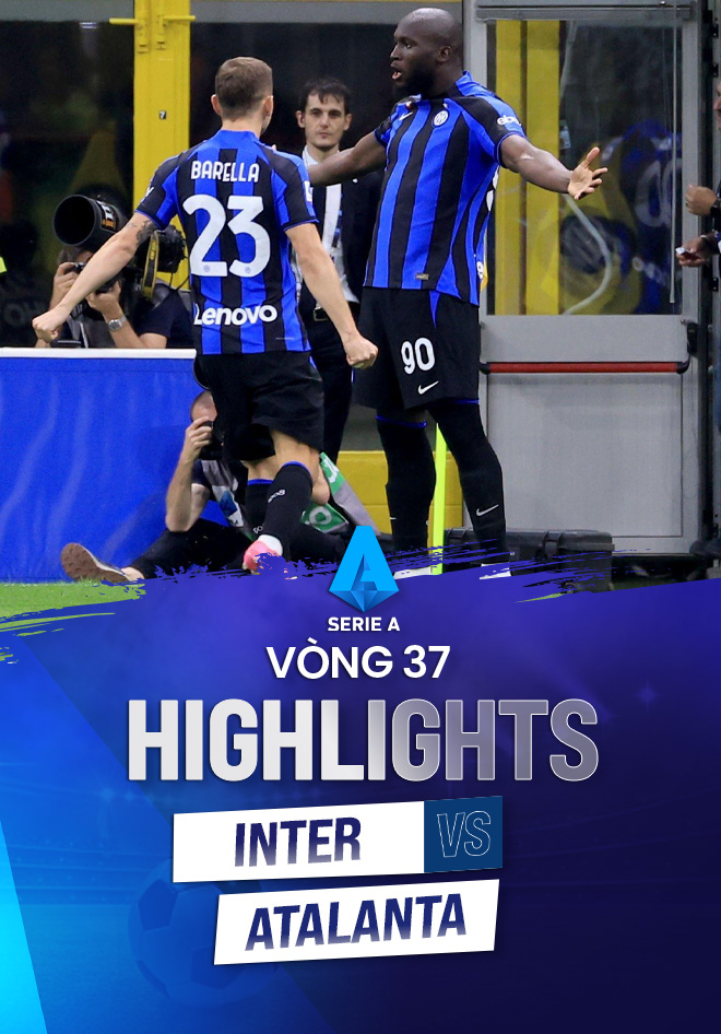 Highlights Inter Milan - Atalanta (Vòng 37 - Giải VĐQG Ý 2022/23) | VieON