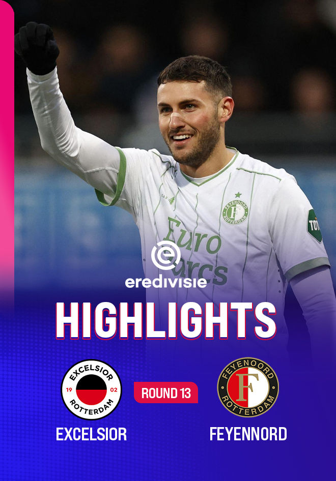 Highlights Excelsior Feyenoord Vòng 13 Giải VĐQG Hà Lan 2023 24 VieON