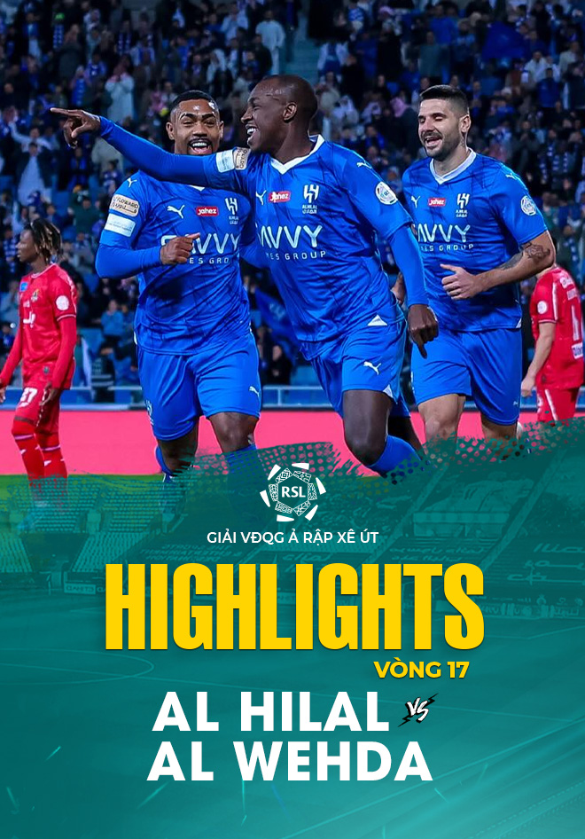 Highlights Al Hilal - Al Wehda (Vòng 17 - Giải VĐQG Ả Rập Xê Út 2023/24 ...