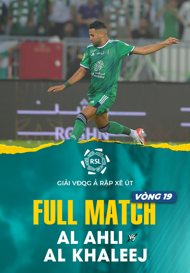 Full Match Al Ahli - Al Khaleej (vòng 19 - Giải VĐqg Ả Rập Xê Út 2023  