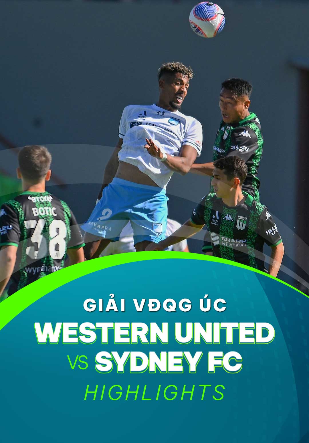 Highlights Western United FC - Sydney FC (Vòng 15 - Giải VĐQG Úc 2023/ ...