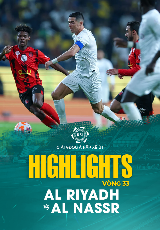 Highlights Al Riyadh Al Nassr (Vòng 33 Giải VĐQG Ả Rập Xê Út 2023/24) VieON
