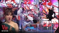 Hari Won Trầm Trồ Trước Những Cú Nhảy Parkour Điêu Luyện Và Đẹp Mắt