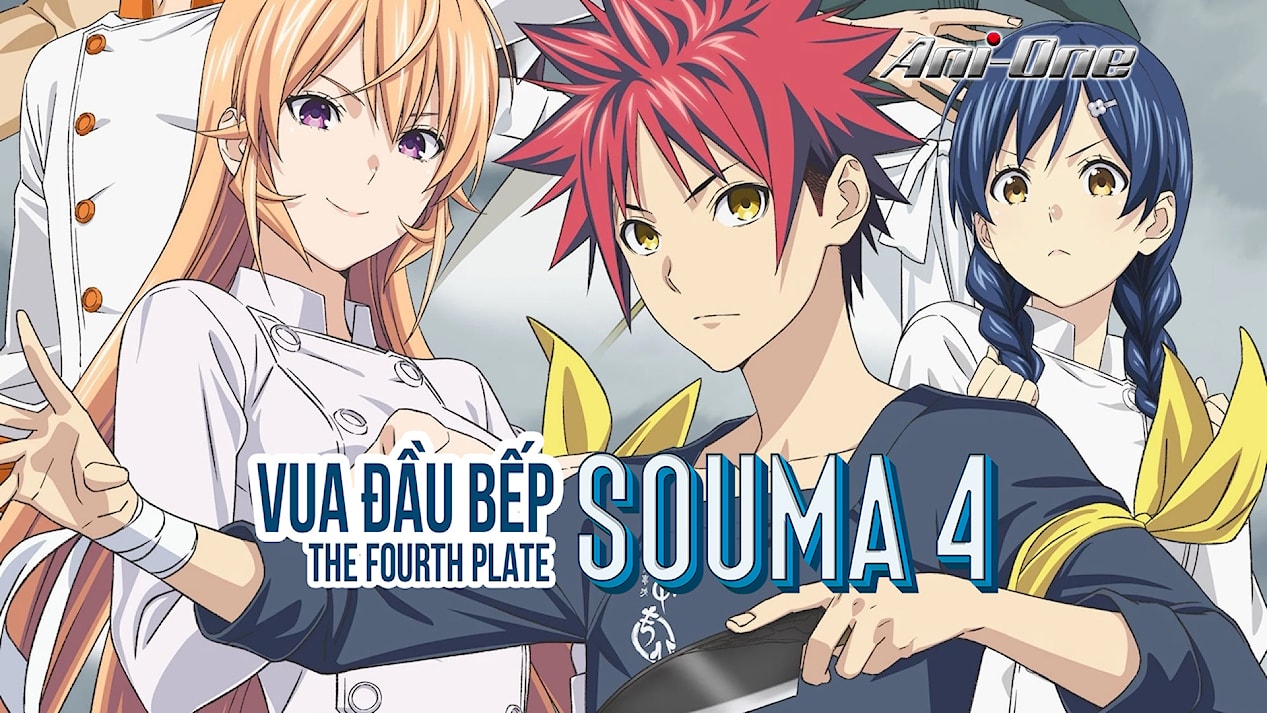 Vua Đầu Bếp Souma - Phần 4 - Food Wars! Shokugeki No Soma The Fourth Plate  - 12 Tập | Vieon