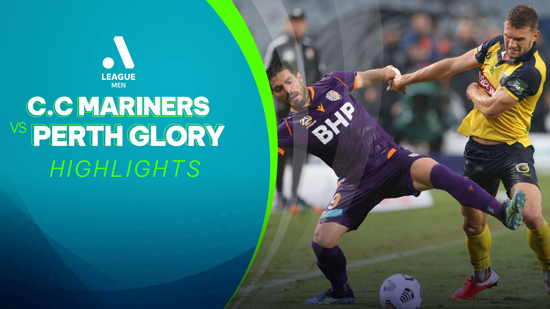 Highlights C.C Mariners Perth Glory (Vòng 14 Giải VĐQG Úc 2021/22