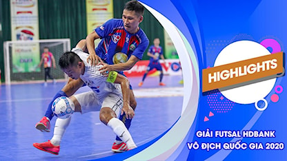 Highlights Thái Sơn Nam vs Kardiachain Sài Gòn (Lượt về Futsal VĐQG 2020)