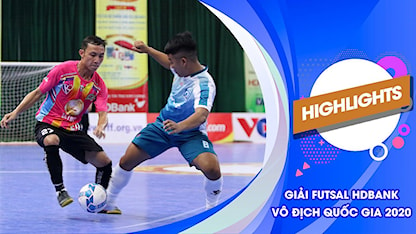 Highlights Kardiachain Sài Gòn vs Vietfootball  (Lượt về Futsal VĐQG 2020)