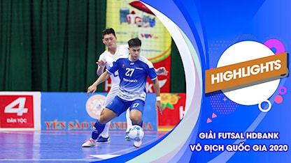 Highlights Thái Sơn Nam vs Sahako (Lượt về Futsal VĐQG 2020)