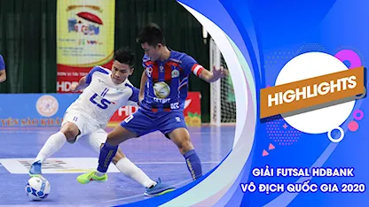 Highlights Kardiachain Sài Gòn vs Thái Sơn Bắc (Lượt về Futsal VĐQG 2020)