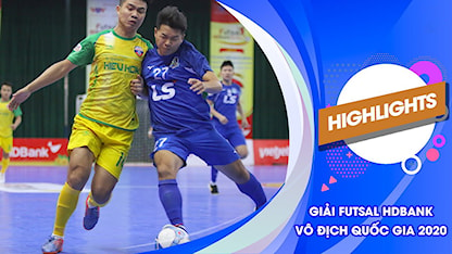 Highlights Đà Nẵng vs Thái Sơn Bắc (Lượt về Futsal VĐQG 2020)