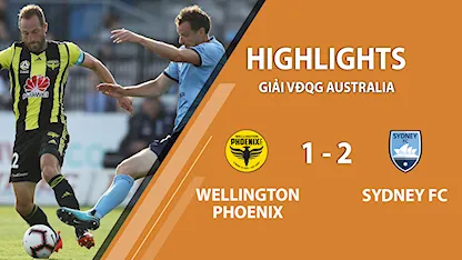 Highlights Wellington Phoenix 1-2 Sydney FC (Giải A-League 2020/21)