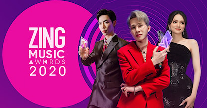 Zing Music Awards 2020 - 03 - Quân A.P - Pháo - Hòa Minzy - Amee - Trịnh Thăng Bình - Hương Giang - Jack - Erik - Wowy - JoliPoli