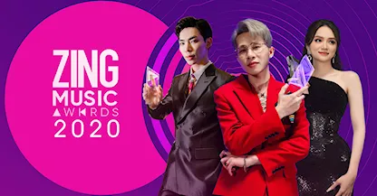 Zing Music Awards 2020 - 11 - Quân A.P - Pháo - Hòa Minzy - Amee - Trịnh Thăng Bình - Hương Giang - Jack - Erik - Wowy - JoliPoli
