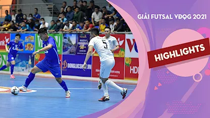 Highlights Thái Sơn Bắc - Thái Sơn Nam  (Lượt đi Futsal VĐQG 2021)