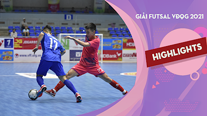 Highlights Tân Hiệp Hưng - Sahako (Lượt đi Futsal VĐQG 2021)