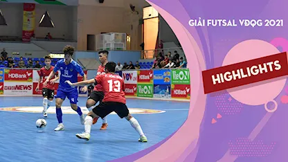 Highlights HGK Đăk Lăk - Sahako (Lượt đi Futsal VĐQG 2021)