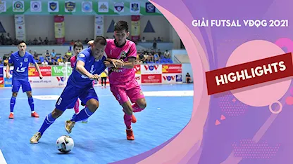 Highlights Zetbits Sài Gòn FC - Thái Sơn Nam (Lượt đi Futsal VĐQG 2021)