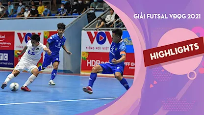 Highlights Thái Sơn Bắc - Sahako (Lượt đi Futsal VĐQG 2021)