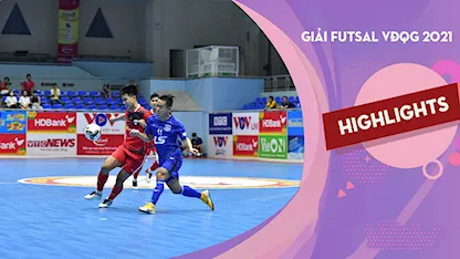 Highlights Thái Sơn Nam - Đà Nẵng (Lượt đi Futsal VĐQG 2021)