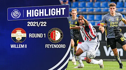 Highlights Willem II - Feyenoord (Vòng 1 - Giải VĐQG Hà Lan 2021/22)